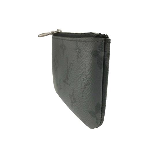 Authentic Louis Vuitton Monogram Eclipse Reverse Pochette Cles Wallet Coin Pouch - Picture 3 of 8